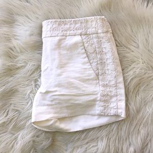 LOFT lace detail shorts